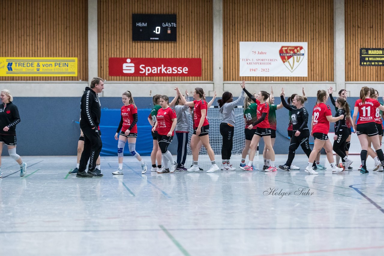 Bild 19 - F HSG Kremperheide/Muensterdorf - TSV SR Schuelp : Ergebnis: 19:14